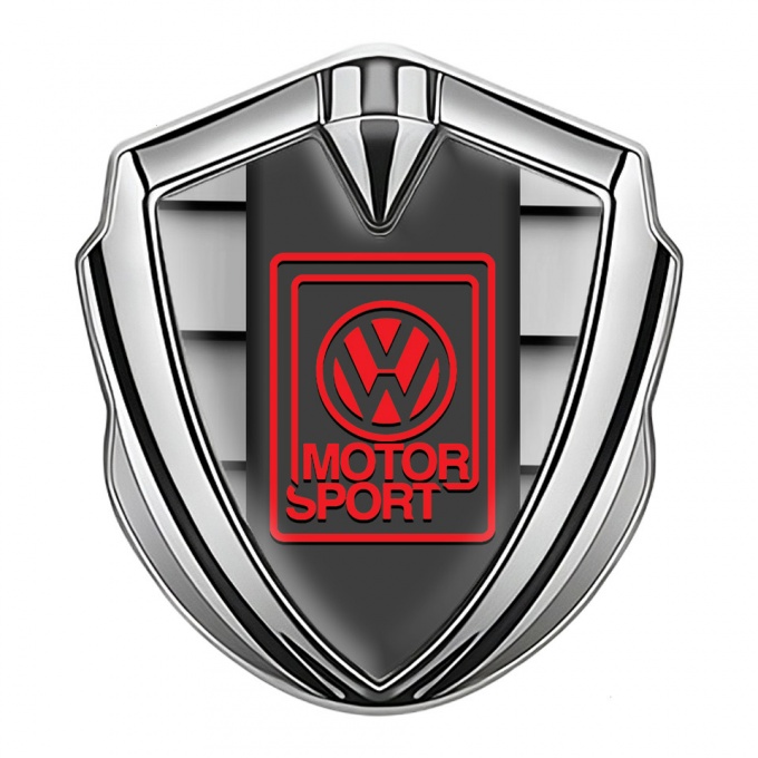 VW Emblem Ornament Силжер Grey Blocks Motorsport Logo Edition