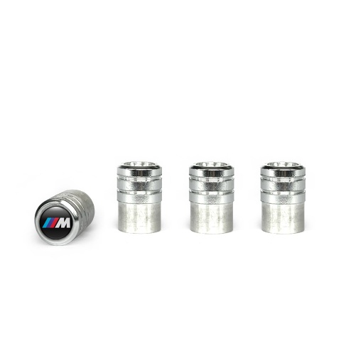 BMW M 3 Power Valve Caps Aluminum 4 pcs Classic Logo