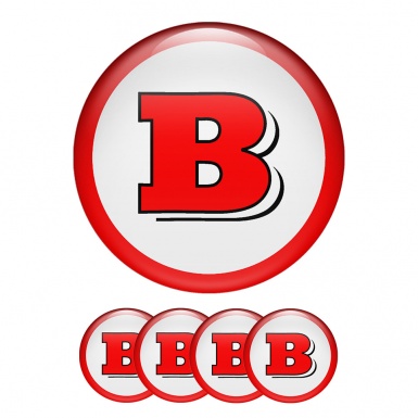 Mercedes Brabus Silicone Stickers Center Hub Sky Rocket 