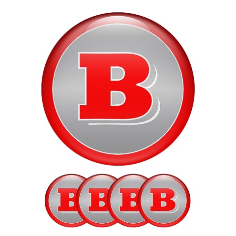 Mercedes Brabus Silicone Stickers Center Hub Rocket Amg