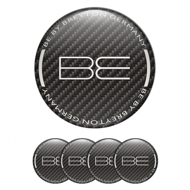 Breyton Silicone Emblems for Wheel Center Caps Carbon Edition