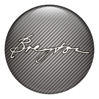 Breyton Emblems for Wheel Center Caps Carbon Logo Edition