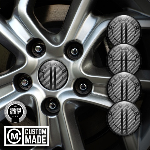 Karma Fisker Emblem for Wheel Center Caps Carbon Edition