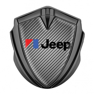 Jeep Metal Emblem Badge Graphite Light Carbon American Motors Edition