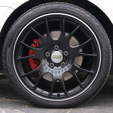 BBS Silicone Stickers Center Hub Beautiful Stone Effect 