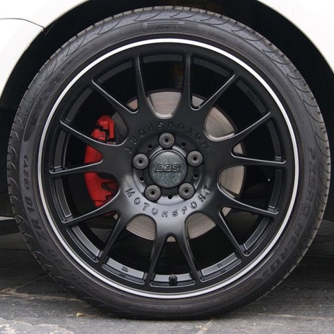 BBS Wheel Center Caps Emblem Retro Stone Plaster