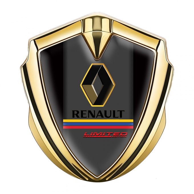 Renault GT Silicon Emblem Gold Black Base Limited Edition