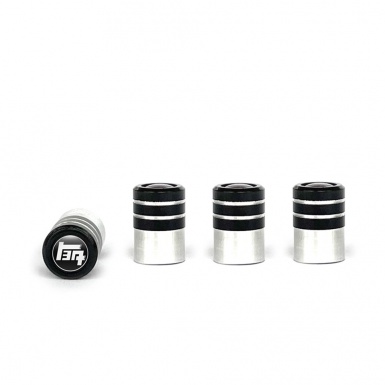 Toyota TRD Valve Caps Tire Black - Aluminium 4 pcs Black