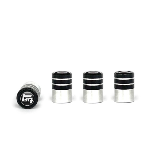 Toyota TRD Valve Caps Tire Black - Aluminium 4 pcs Black