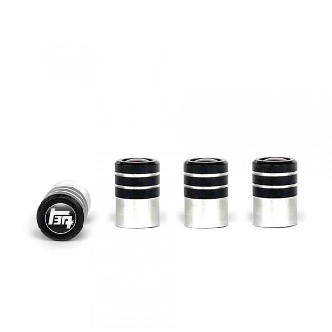 Toyota TRD Valve Caps Tire Black - Aluminium 4 pcs Black