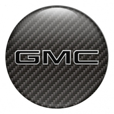 GMC Emblems for Wheel Center Caps Carbon Black Logo Edition