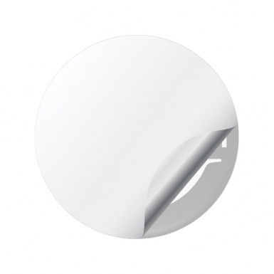 Nissan Silicone Stickers for Wheel Center Cap Black