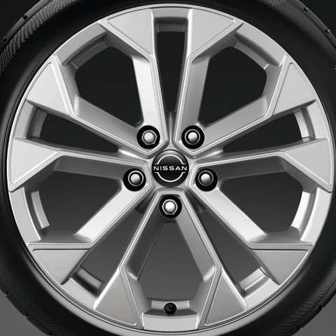 Nissan Silicone Stickers for Wheel Center Cap Black