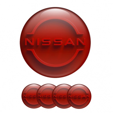 Nissan Silicone Stickers for Wheel Center Cap Cherry Blossom