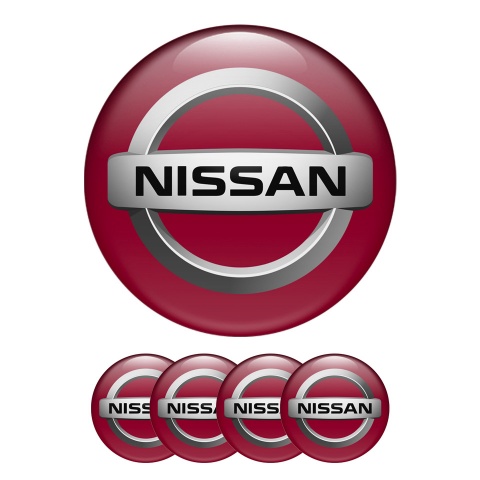Nissan Silicone Stickers Wheel Center Cap Cherry Blossom