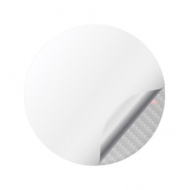 Ronal Silicone Stickers Wheel Center Cap Carbon