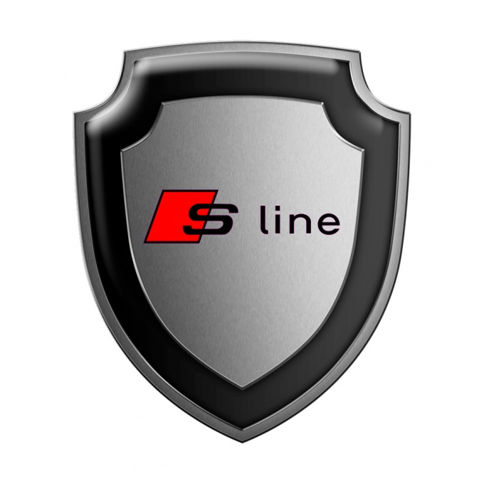 S-Line Emblem For Audi