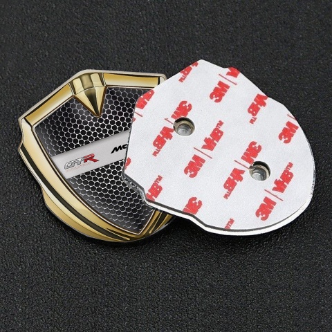 Mclaren GTR Emblem Fender Badge Gold Dark Grate Evolution Edition
