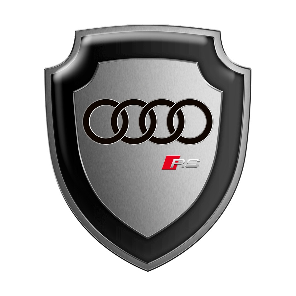 Audi Sport S RS Germany Racing Car Logo Sticker Vinyl 3D Decal Stripes Decor