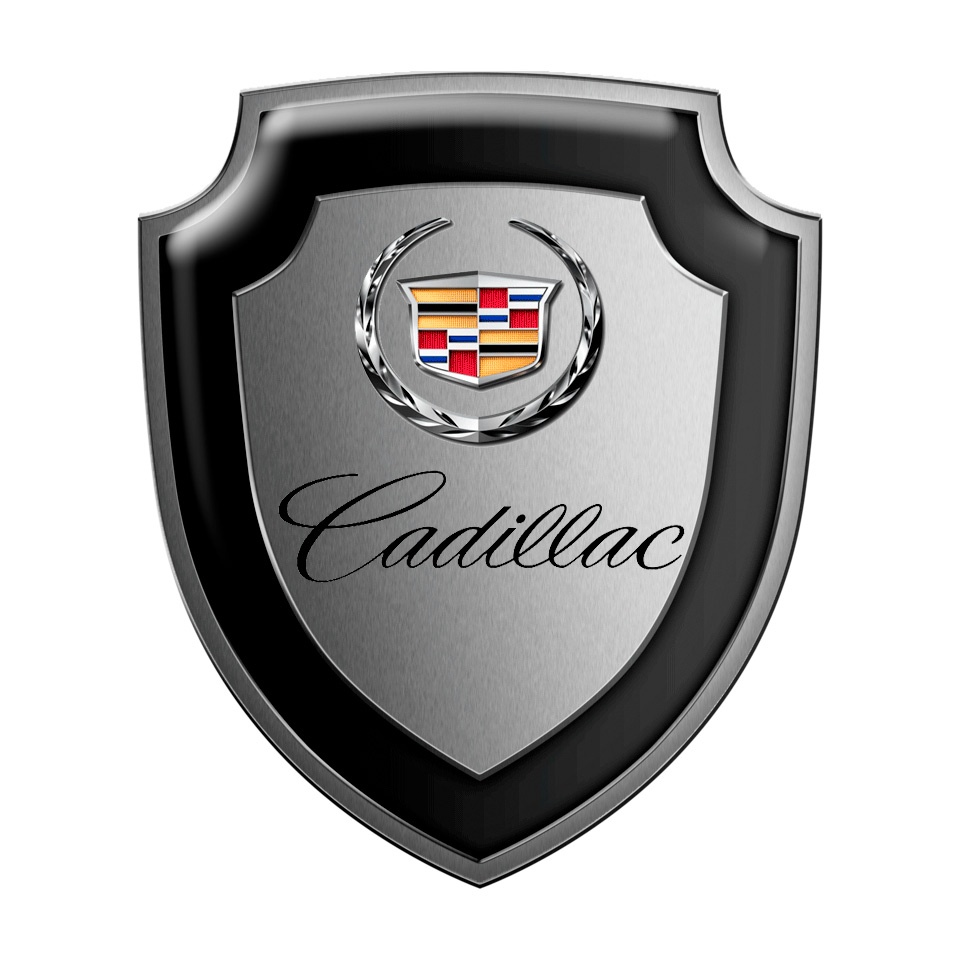 Cadillac discount emblem sticker