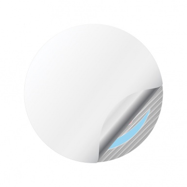 Alurad Center Caps Wheel Emblem Light Carbon Blue Red Logo Design