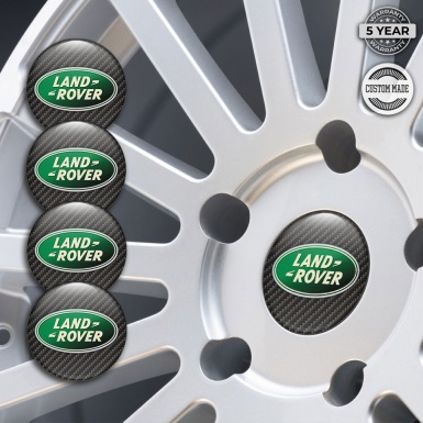 Land Rover Wheel Emblems for Center Caps Carbon Edition