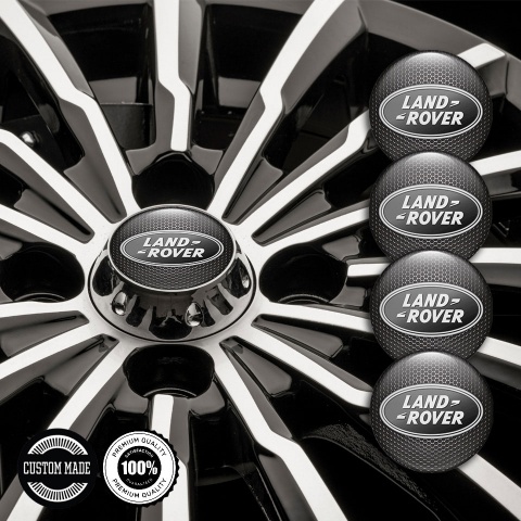 Land Rover Emblem for Wheel Center Caps Mesh Monochrome Edition