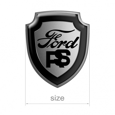 Ford RS Shield Silicone Sticker Emblem