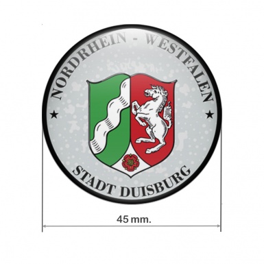 Aufkleber Duisburg Nordrhein Westfalen Fur Nummernschild Plakette