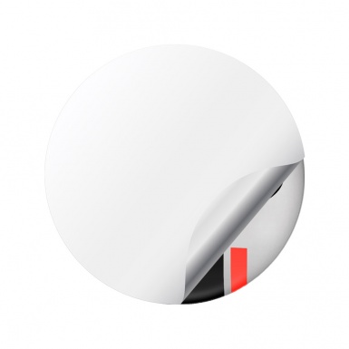 Ford Silicone Domed Stickers Black Red Logo