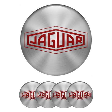 Jaguar Wheel Emblem for Center Caps Aluminium Design