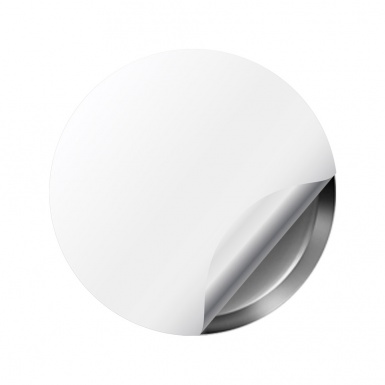Mini Cooper Wheel Cap Silicone Stickers Grey