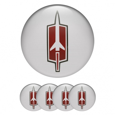 Oldsmobile Silicone Emblems for Wheel Center Caps Grey