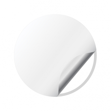 BMW Wheel Cap Emblems White Blue Logo