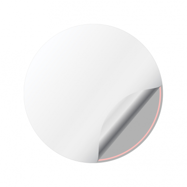 BMW Wheel Cap Emblems Bold Black Red Logo