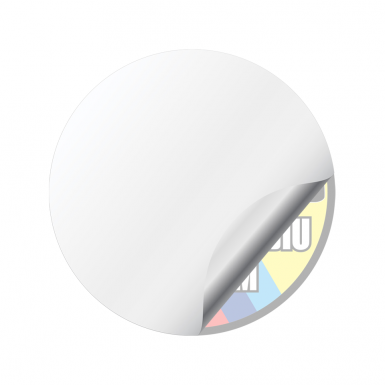 BMW E30 Stickers for Wheel Cap Ultimate Machine Yellow