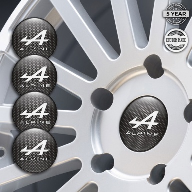 BMW Alpina New Logo Silicone Sticker Center Hub