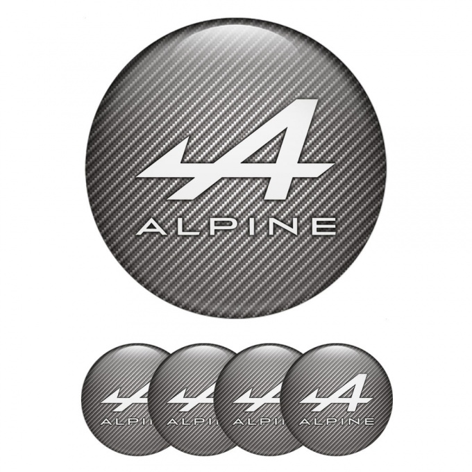 BMW Alpina Silicone Emblem Stickers for Center Caps