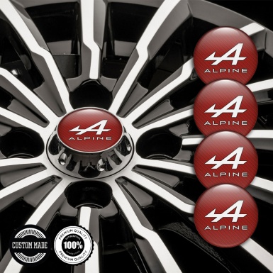 BMW Alpina Domed Emblems for Wheel Center Caps
