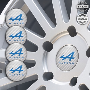 BMW Wheel Emblems Resign Stickers Carbon Edition