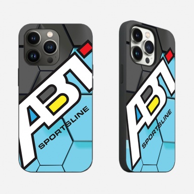 ABT Sportsline design gray blue with logo case for iPhone phone 045