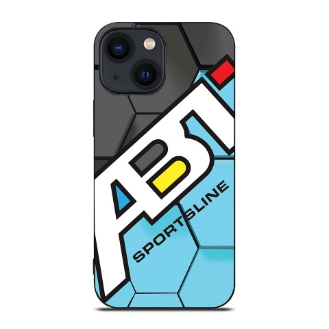 ABT Sportsline design gray blue with logo case for iPhone phone 045