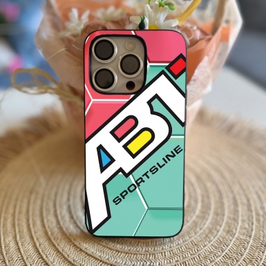 ABT phone case iPhone pink and green Sportsline 047