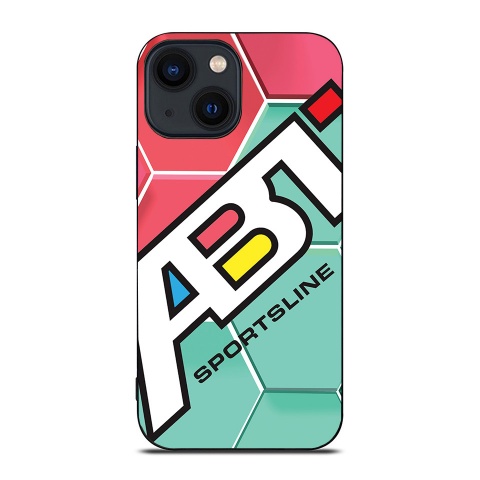 ABT phone case iPhone pink and green Sportsline 047
