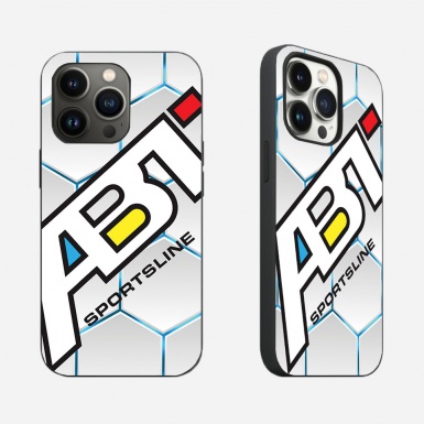ABT silicone phone case white honeycomb Sportline 048
