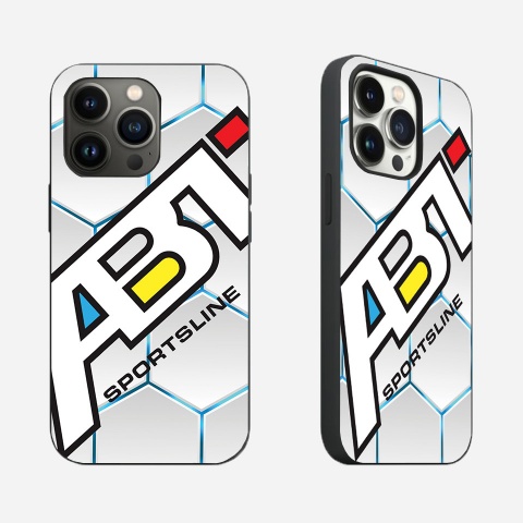 ABT silicone phone case white honeycomb Sportline 048