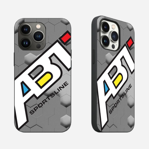 ABT iPhone 3D phone case gray Sportline 050