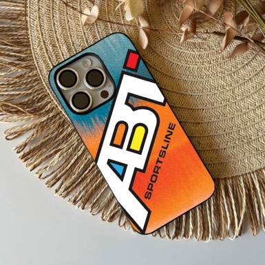 ABT Sportline iridescent case for iPhone with logo 