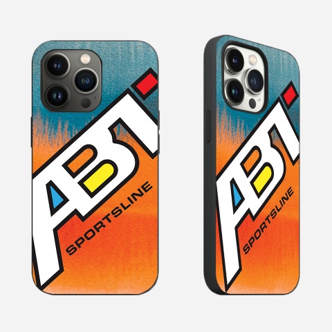 ABT Sportline iridescent case for iPhone with logo 