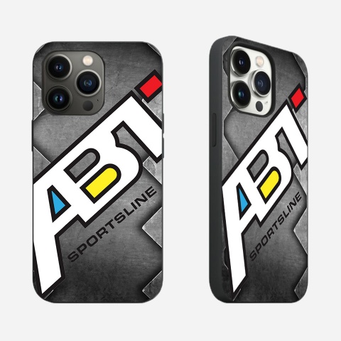ABT phone case design color dark gray type metal 052